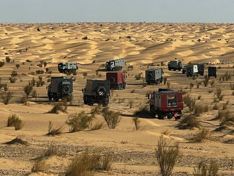 Unimog Tunisia: Expedition vehicle to the Sahara