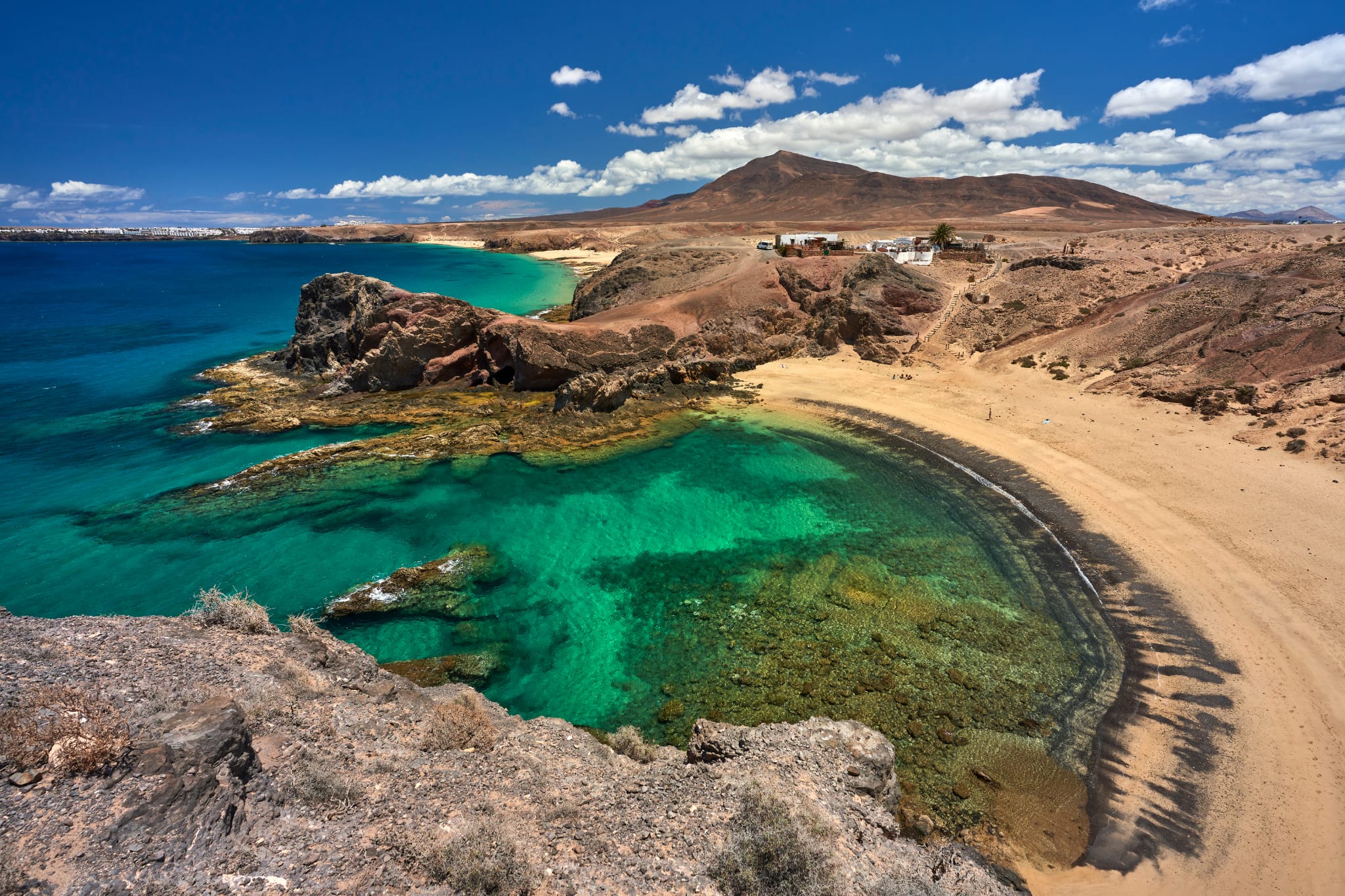 Die malerischen Strände Playas de Papagayo auf Lanzarote