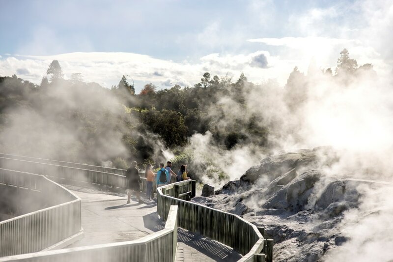 Viajes de aventura por Nueva Zelanda: de Auckland a Queenstown
