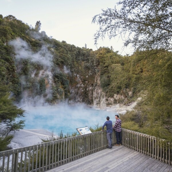Erlebnis-Reisen Neuseeland Hokitika Gletscherflug Spaziergang
