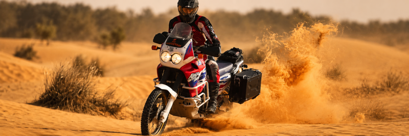 Expedição enduro guiada na Tunísia