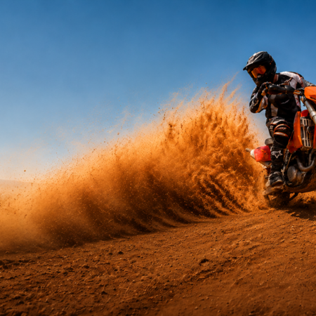 Motorcycle travel through Tunisia: Sport enduro Adventure