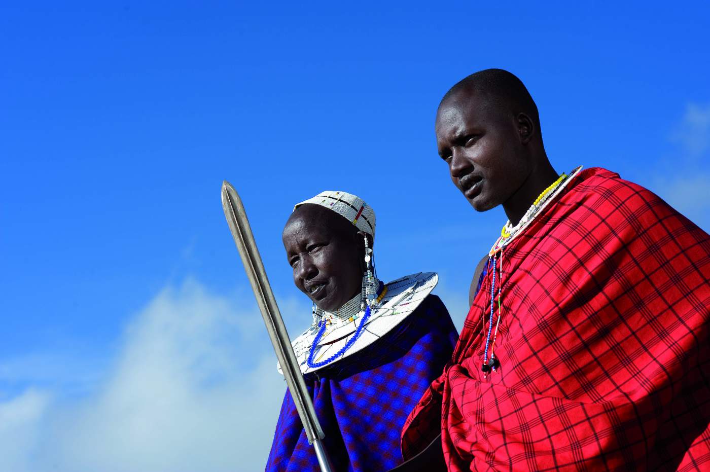 Kenianische Massai in Kenia