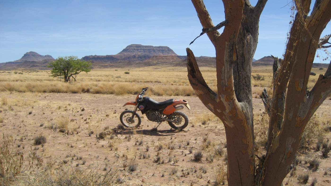Overcross Best of Namibia Motorradtour