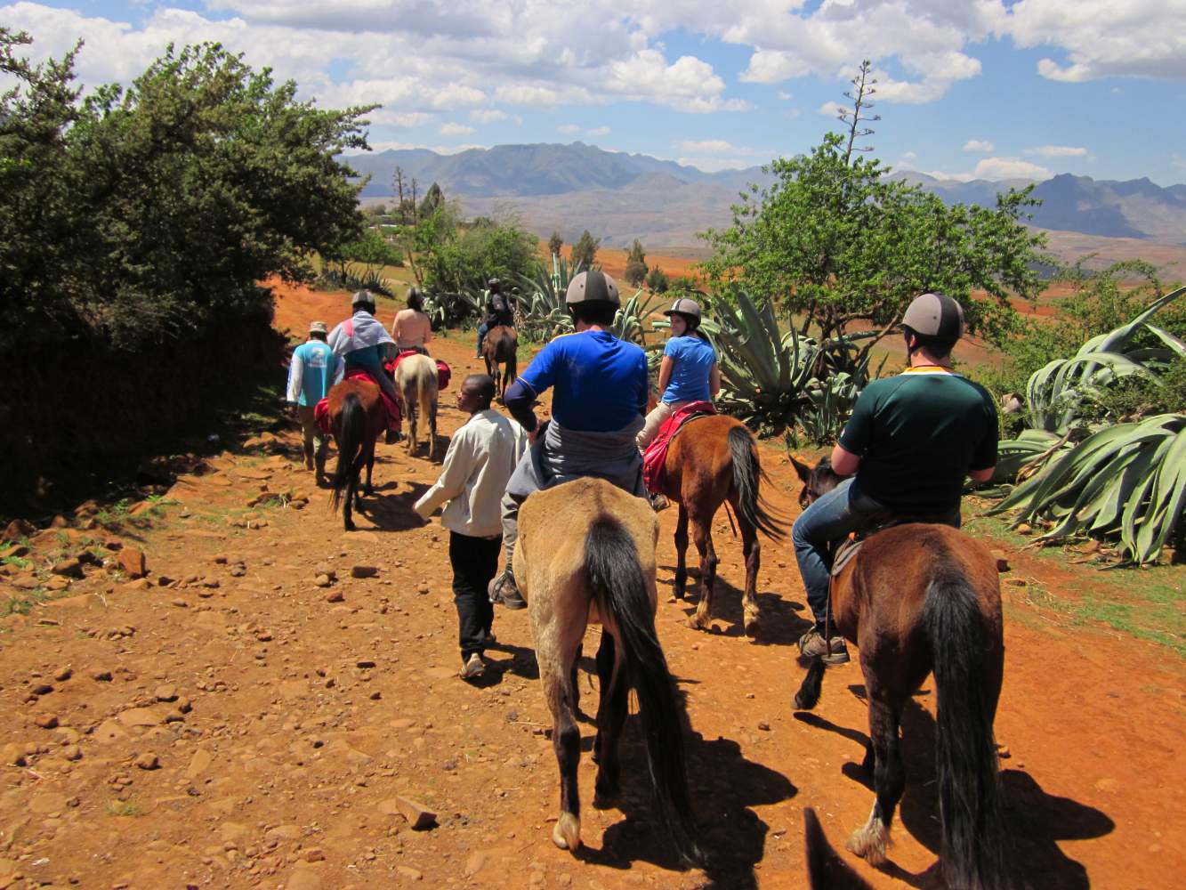Pony Reiten in Lesotho 