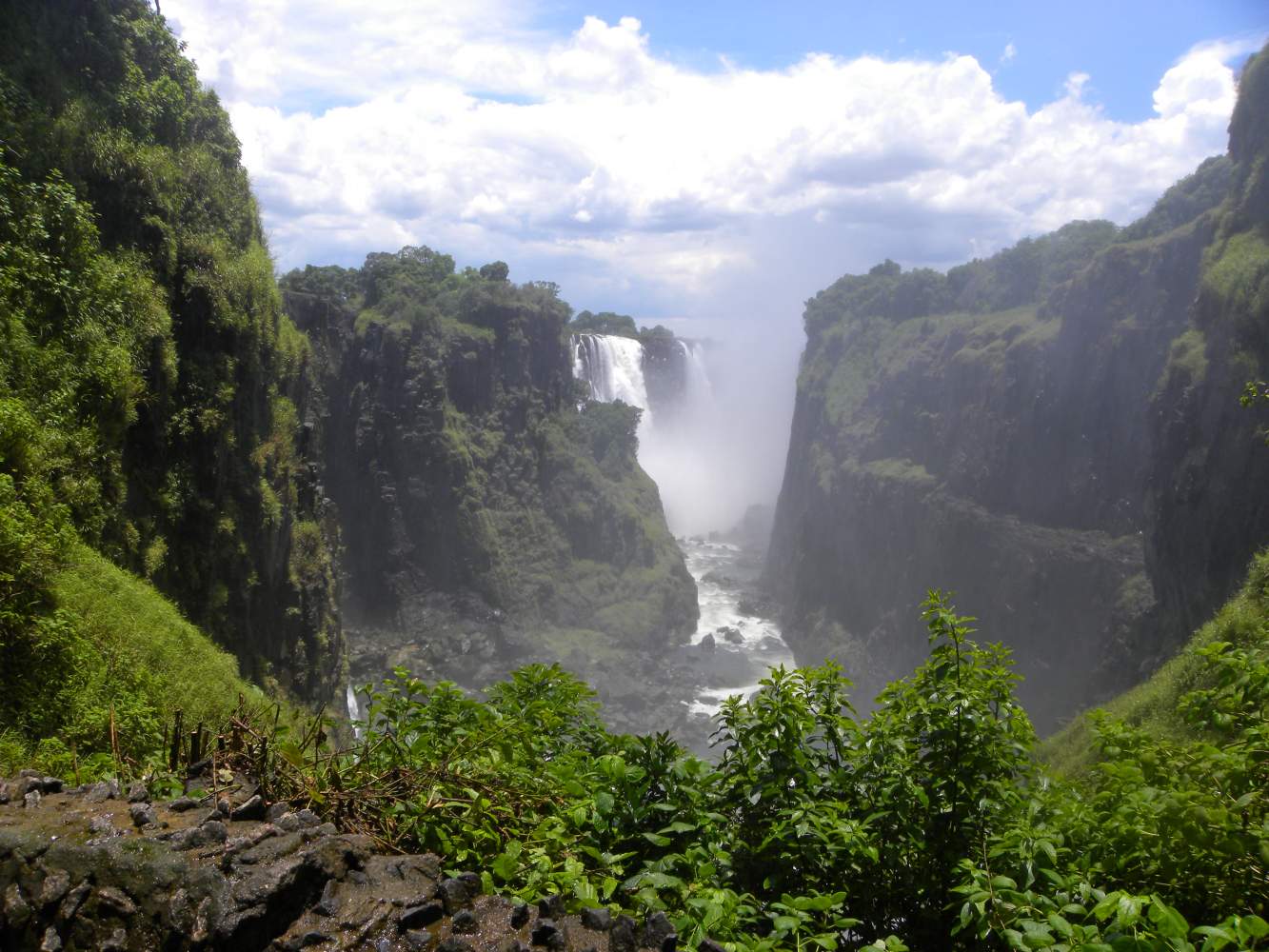 Victoria Fälle auf der Rundreise in Simbabwe