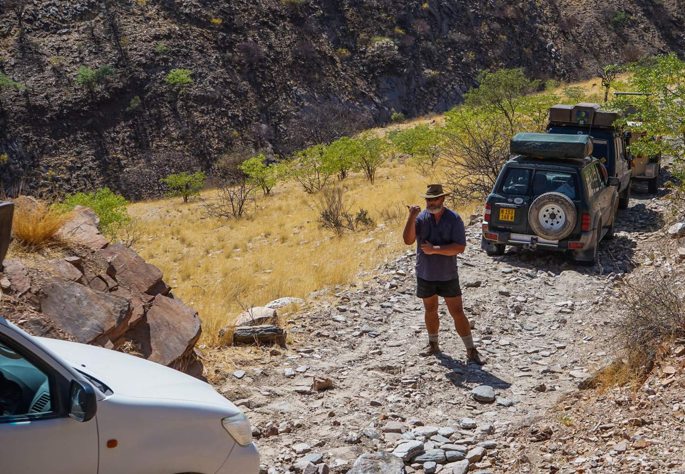 Namibia offroad Geländewagen Reise Safari Mietwagen