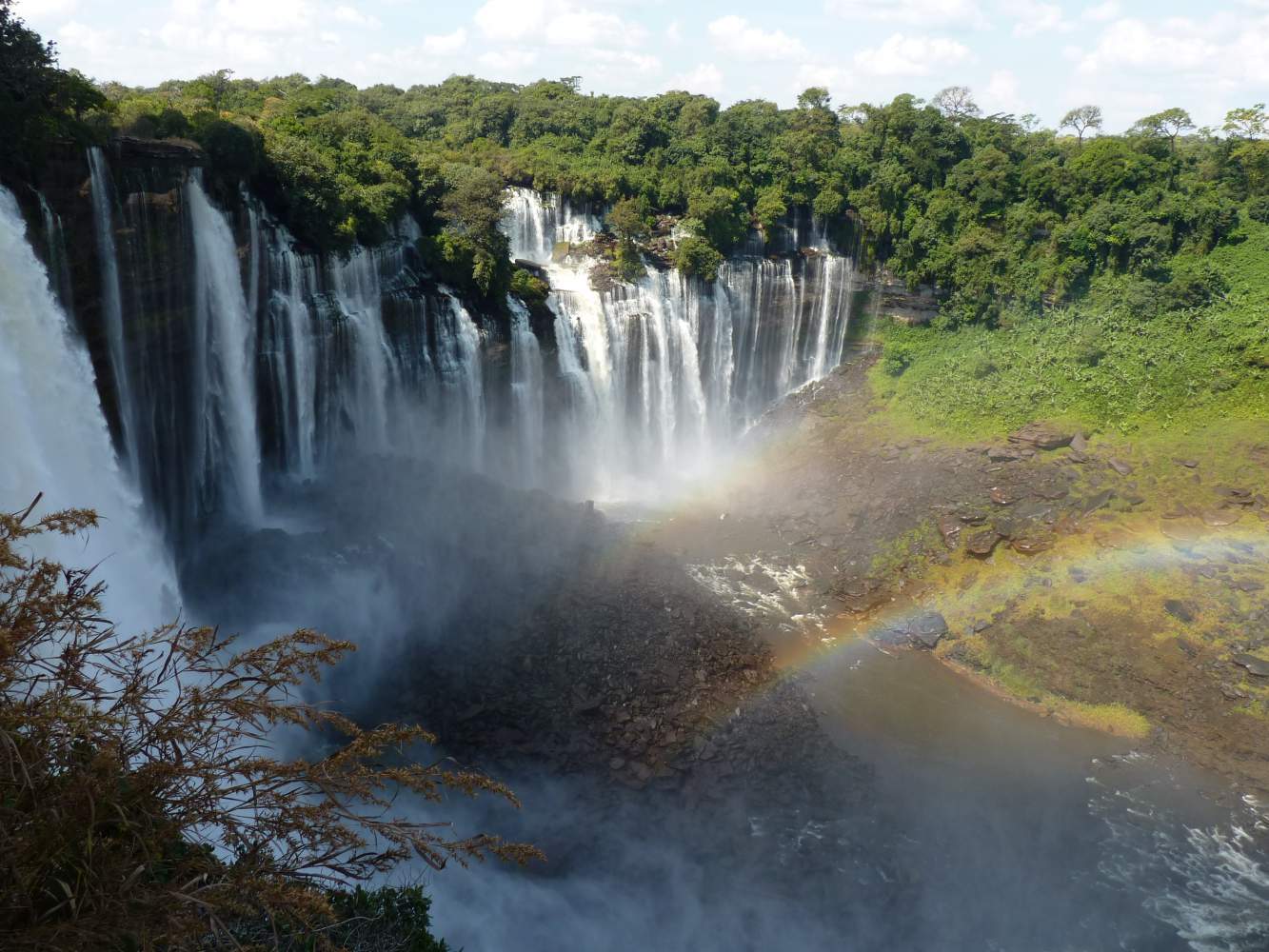 Bild: Calandula Fälle im Norden Angolas Calandula Fälle Nord Angola auf Entdeckersafari