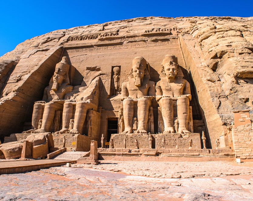 Abu Simbel Motorrad Reise