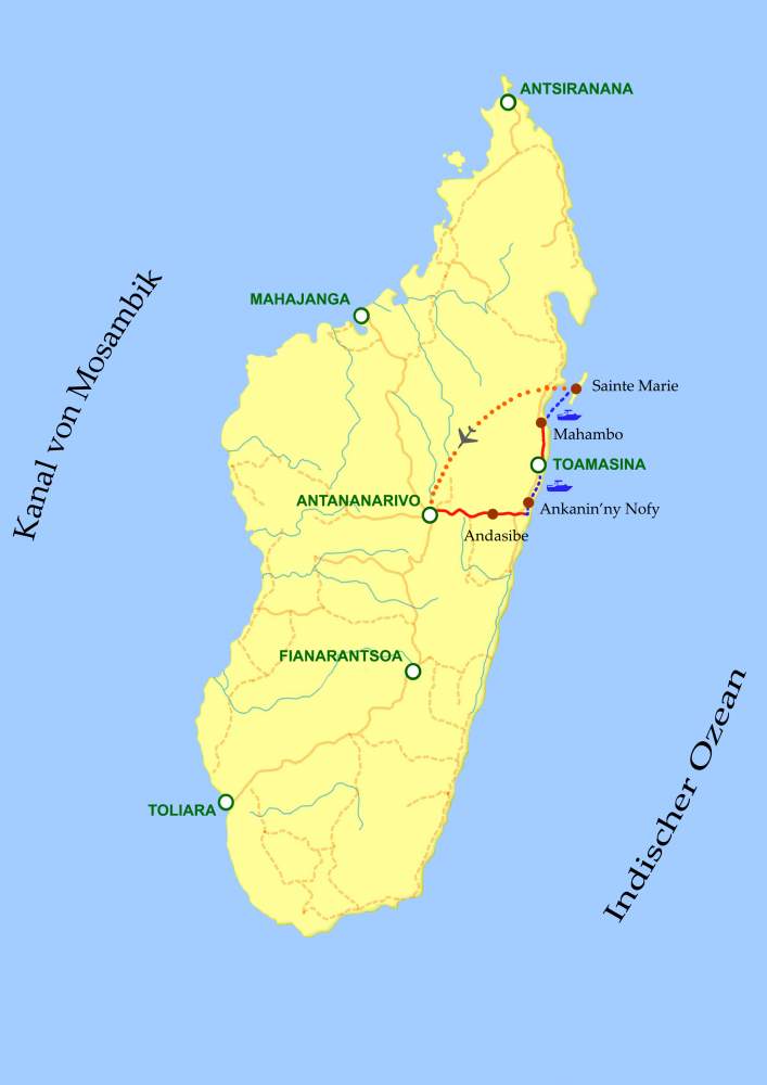 Rundreise Madagaskar Overcross