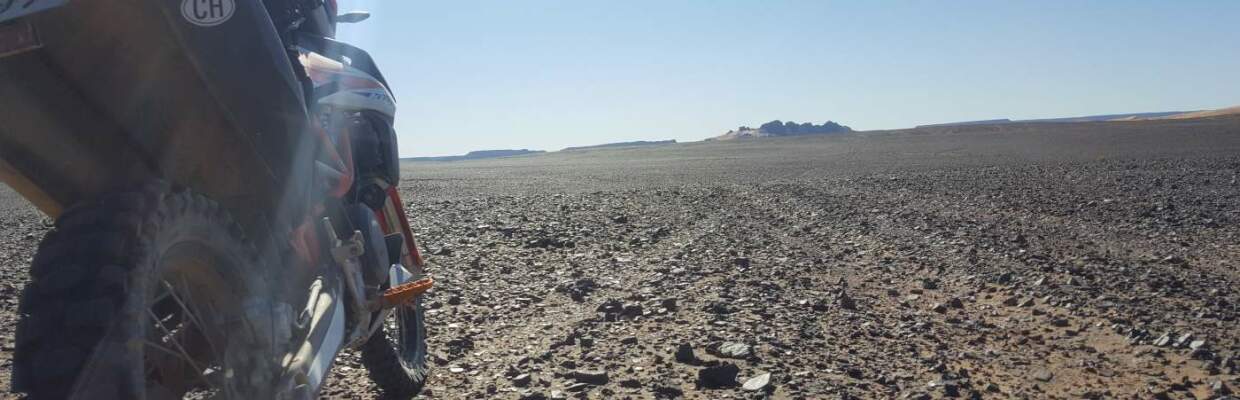 Motorradreisen Afrika, Wüstensand, Sahara