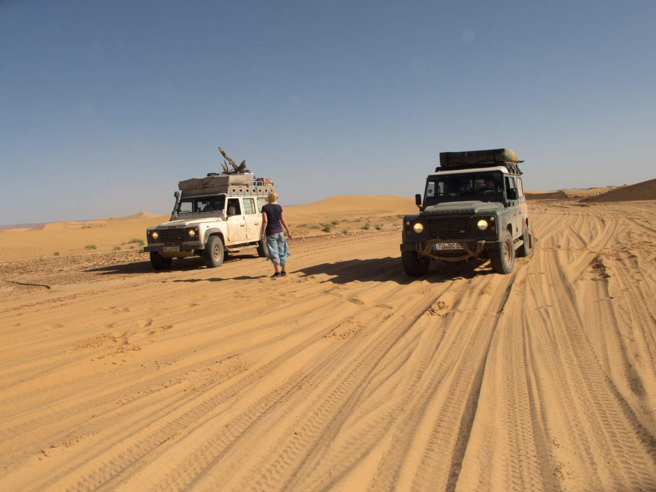 Dakar Geländewagen  Motorrad reisen