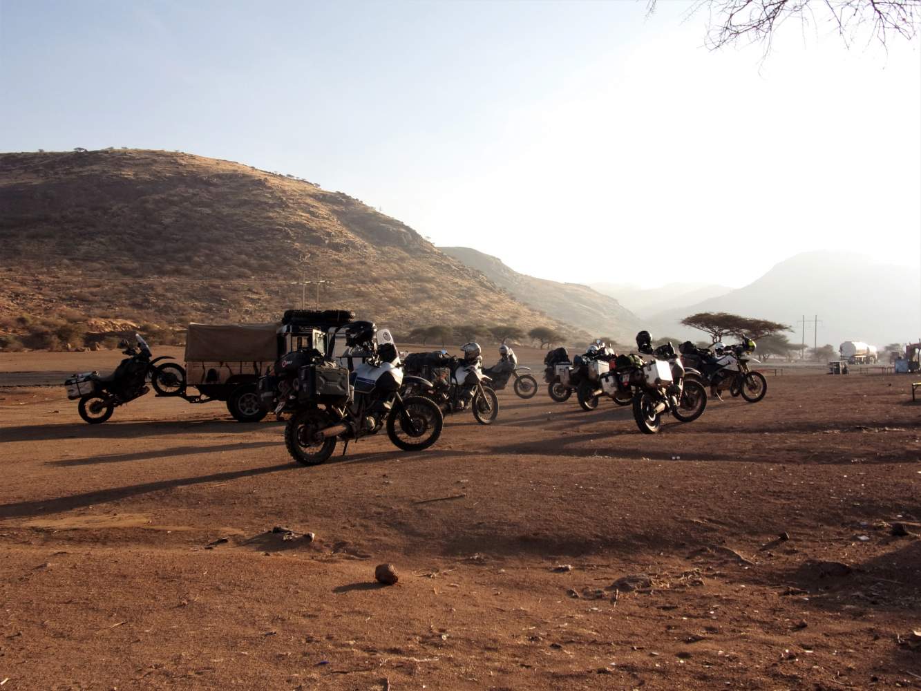 Unterwegs mit den Yamaha Teneres auf unseren Motorradreisen in Afrika