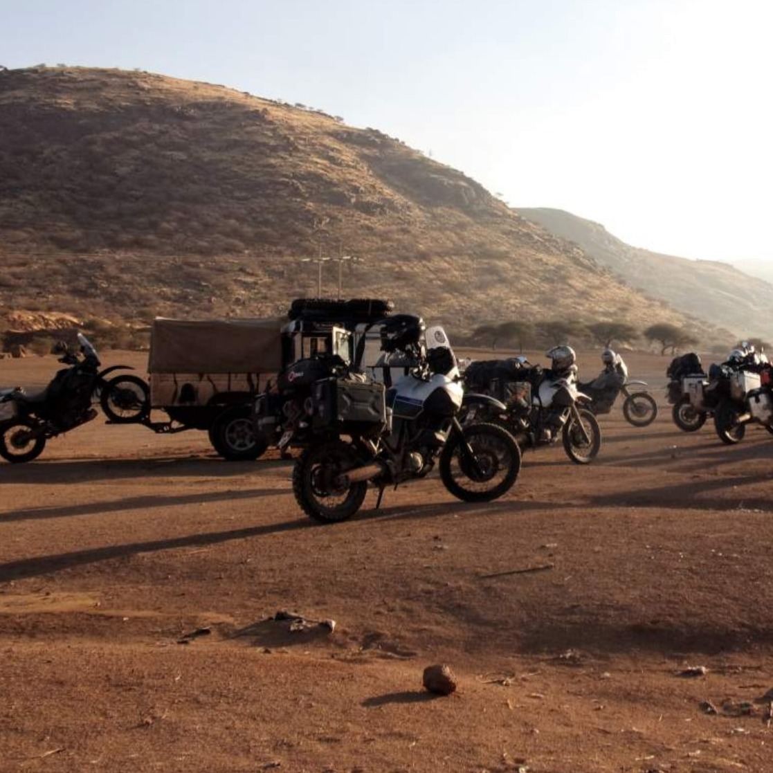 Unterwegs mit den Yamaha Teneres auf unseren Motorradreisen in Afrika