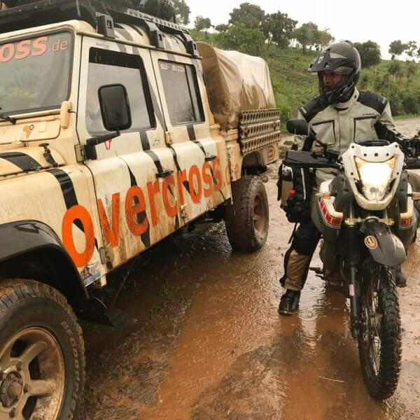 Motorradreisen Afrika Republik Kongo Gorillas Tierart