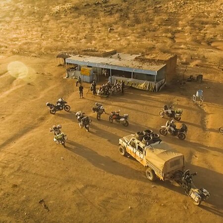 Viagem de moto Costa do Marfim: 21 dias Europa–Gana
