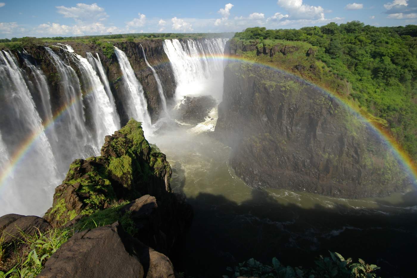 Victoria Falls Zambia Zimbabwe Trans Afrika Tour Adventure