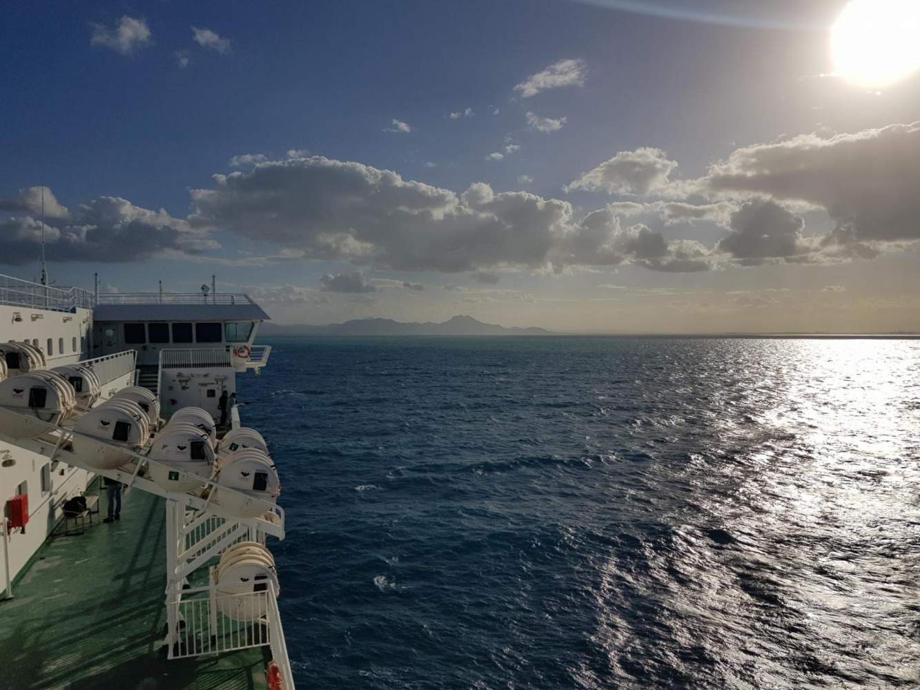 seit 1999 nutzt der Reiseveranstalter die Faehre von Tunis nach Genua