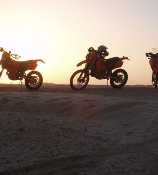 Endurotour durch Allahs Garten