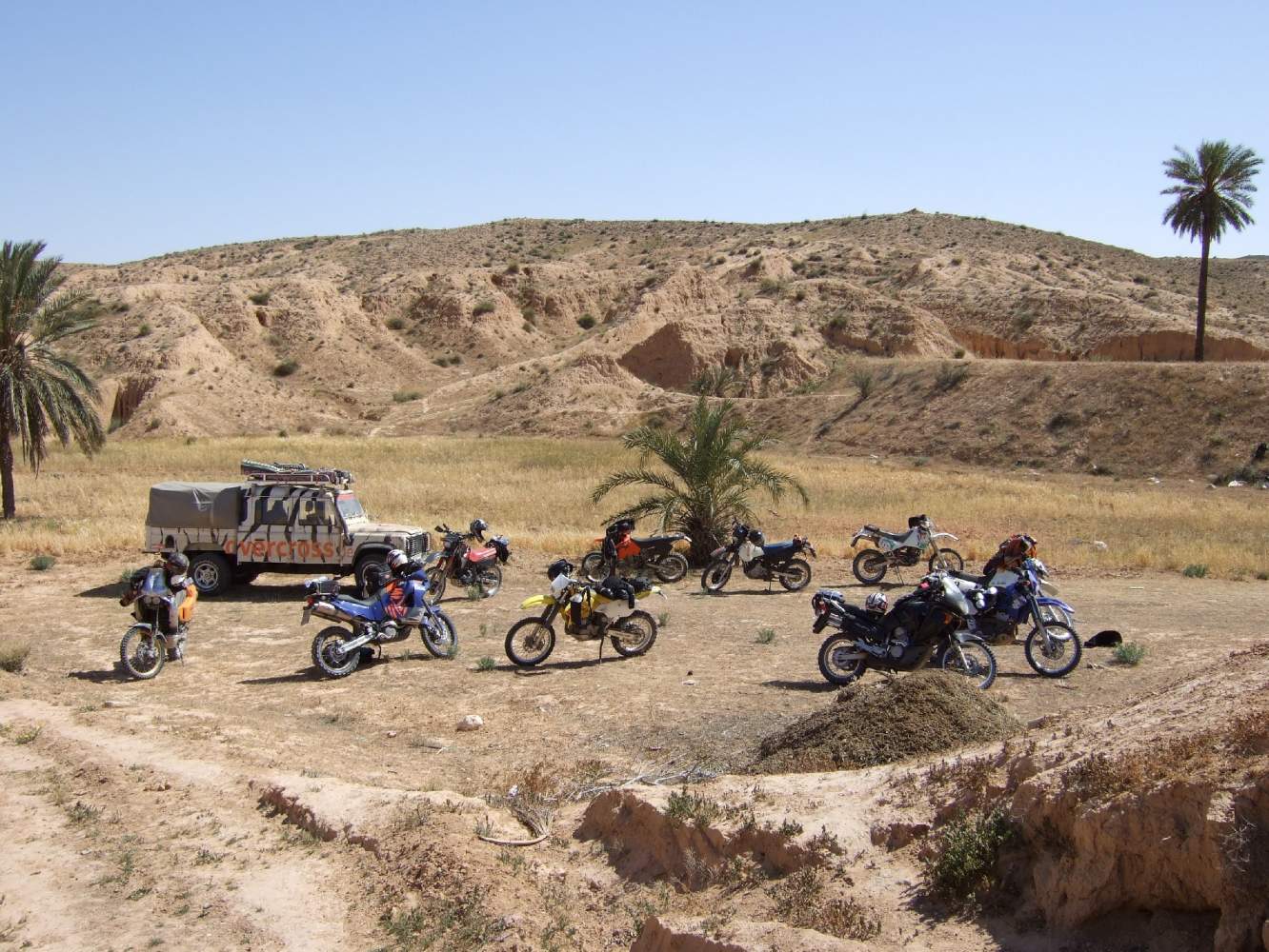 Motorcycle Tunisia Sahara
