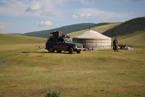 Mongolei Motorradreisen: Enduro durch Gobi und Steppe