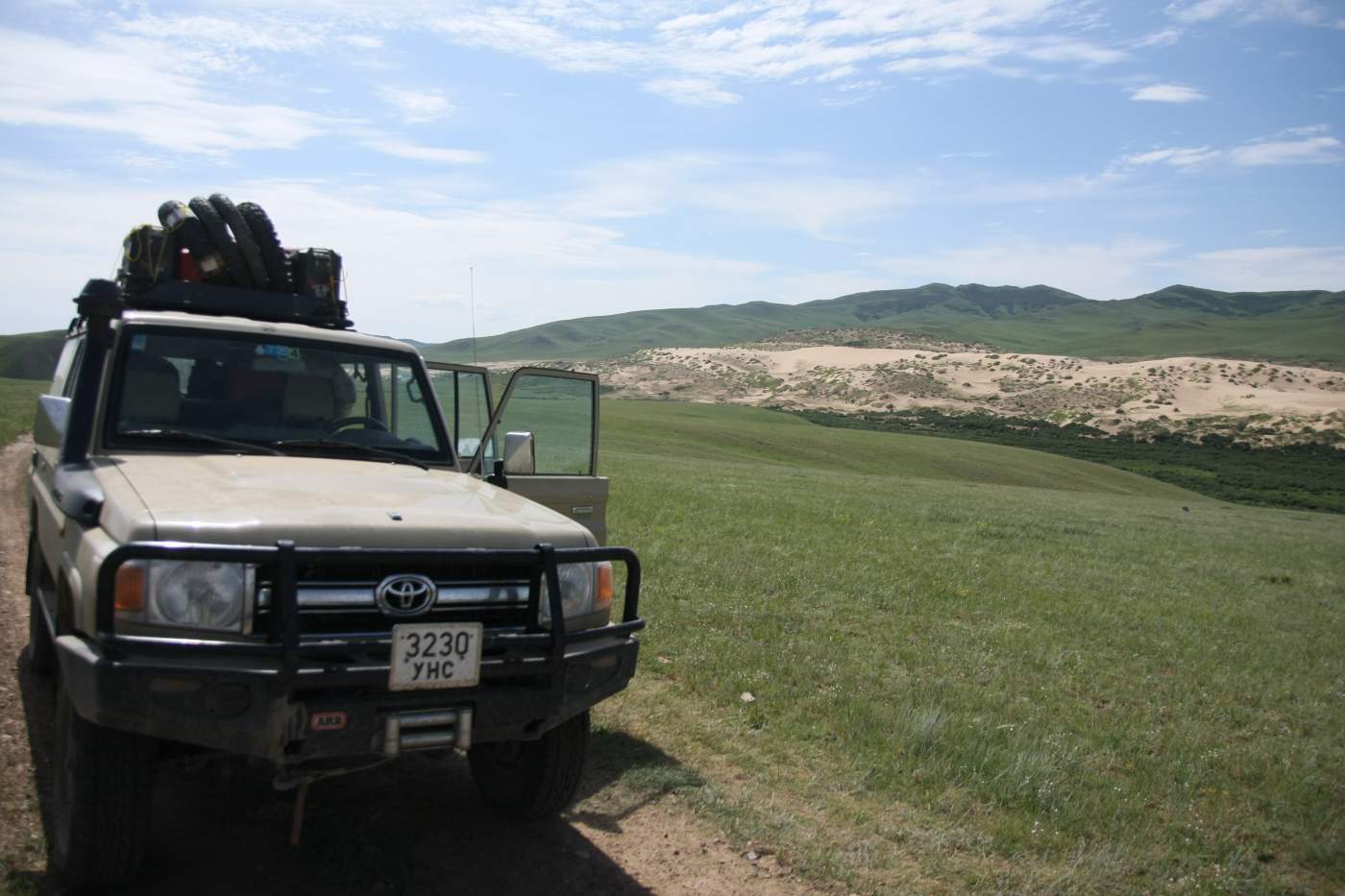 Mongolei Geländewagen Reise 4x4 Steppe Wüste Gobi