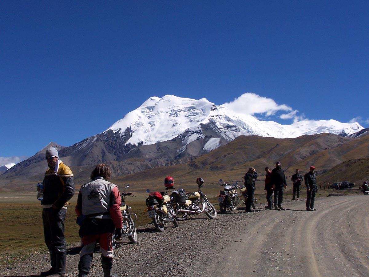 Tibet Motorradreise zum Mount Everest