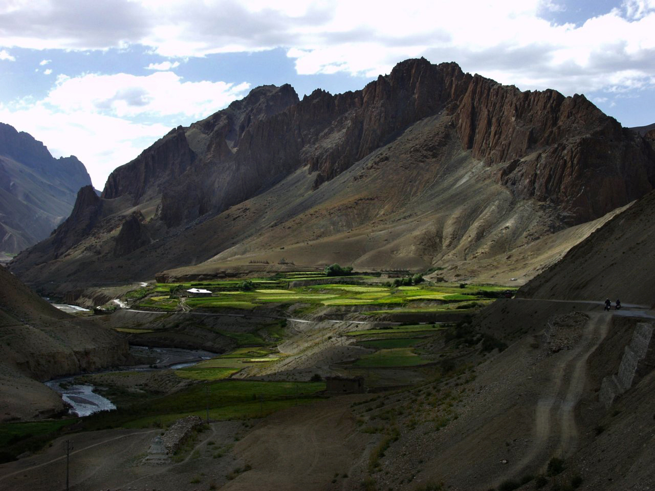 Traumhafte Landschaften in Indien Overcross Indien Reisen mit dem Motorrad
