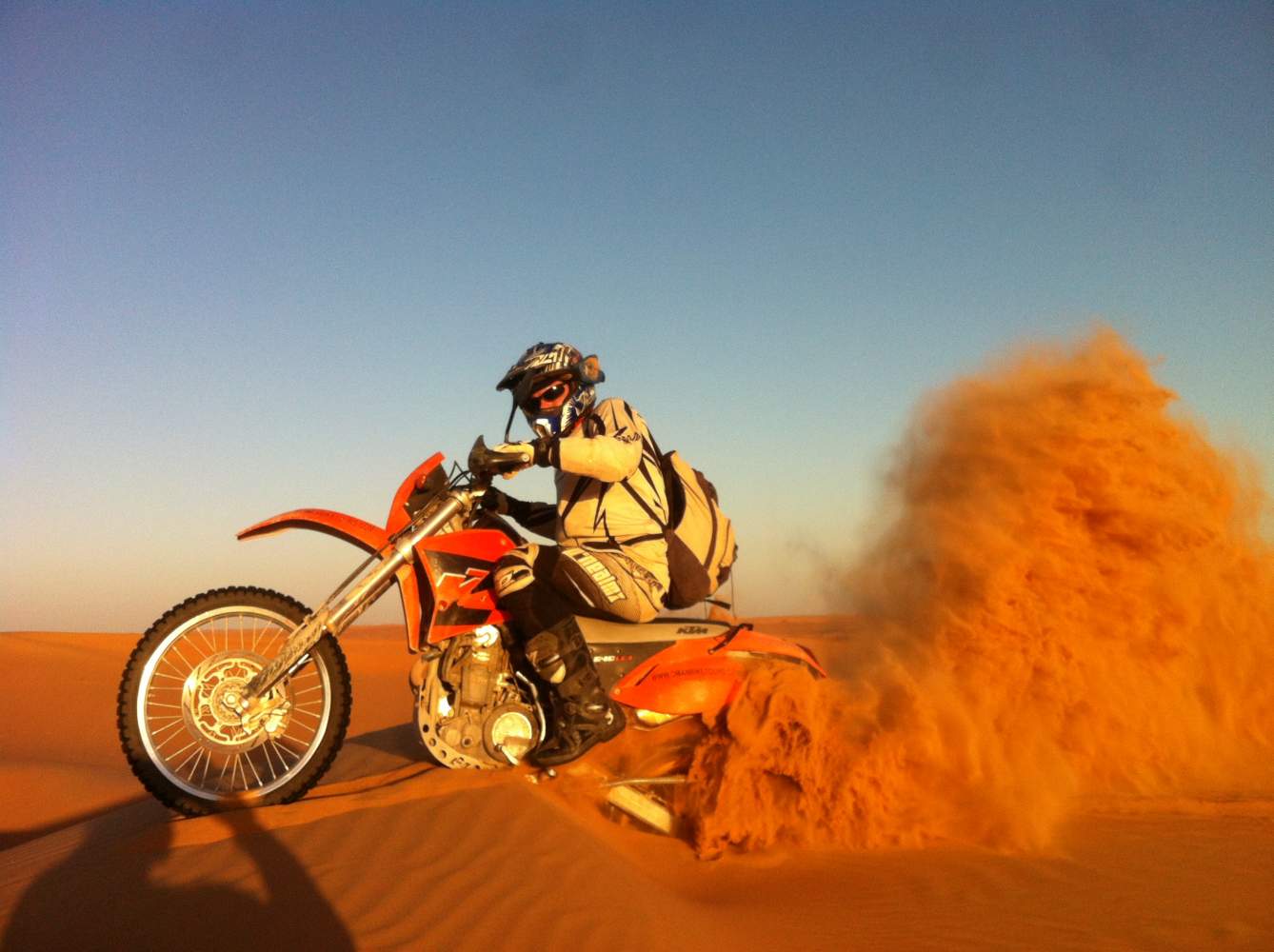Motorradreise im Oman mit KTM 450