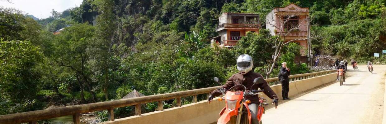 Motorradreisen Vietnam, Berglandschaft, Vietnam