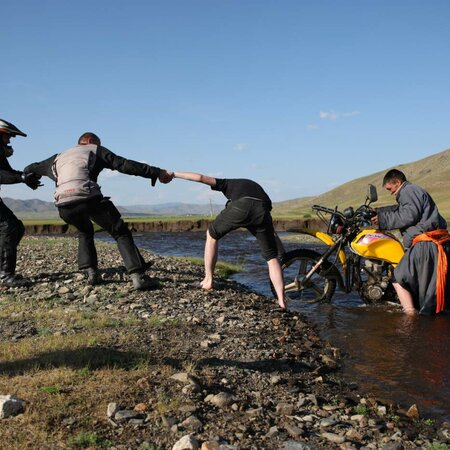 Transkontinentale motorreis naar Mongolië