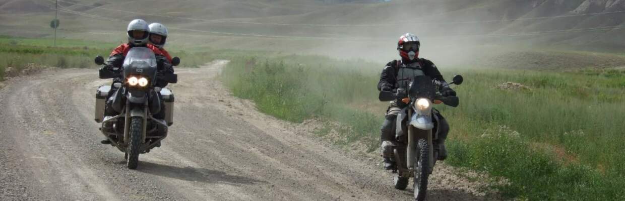 Motorradreisen Asien, Bergpass, Kirgisistan