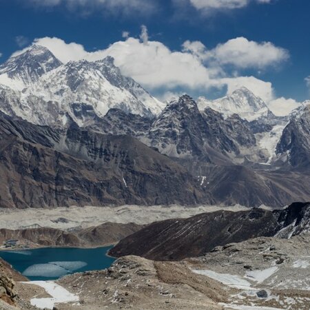 Vallei van Kathmandu en haarspeldbochten