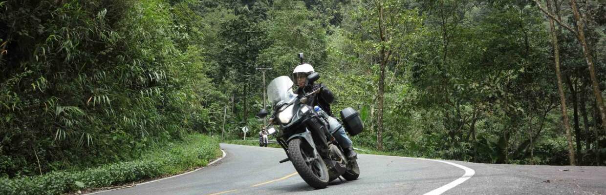 Motorradreisen Thailand, Berglandschaft, Nordthailand