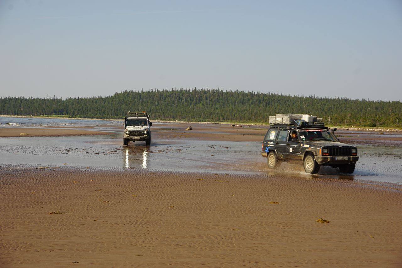 Mit dem 4x4 Geländewagen unterwegs auf der Kola Halbinsel