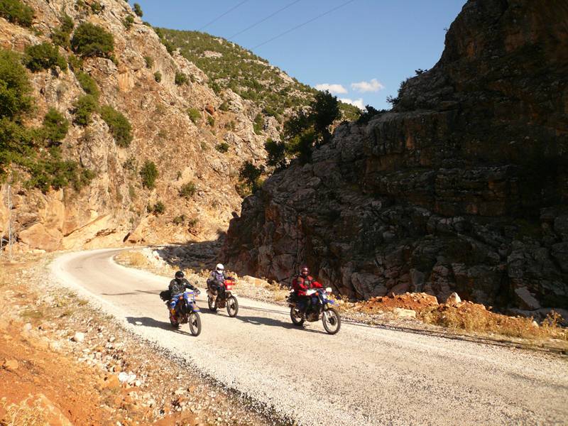 Türkei Motorradtour Enduro offroad Reise