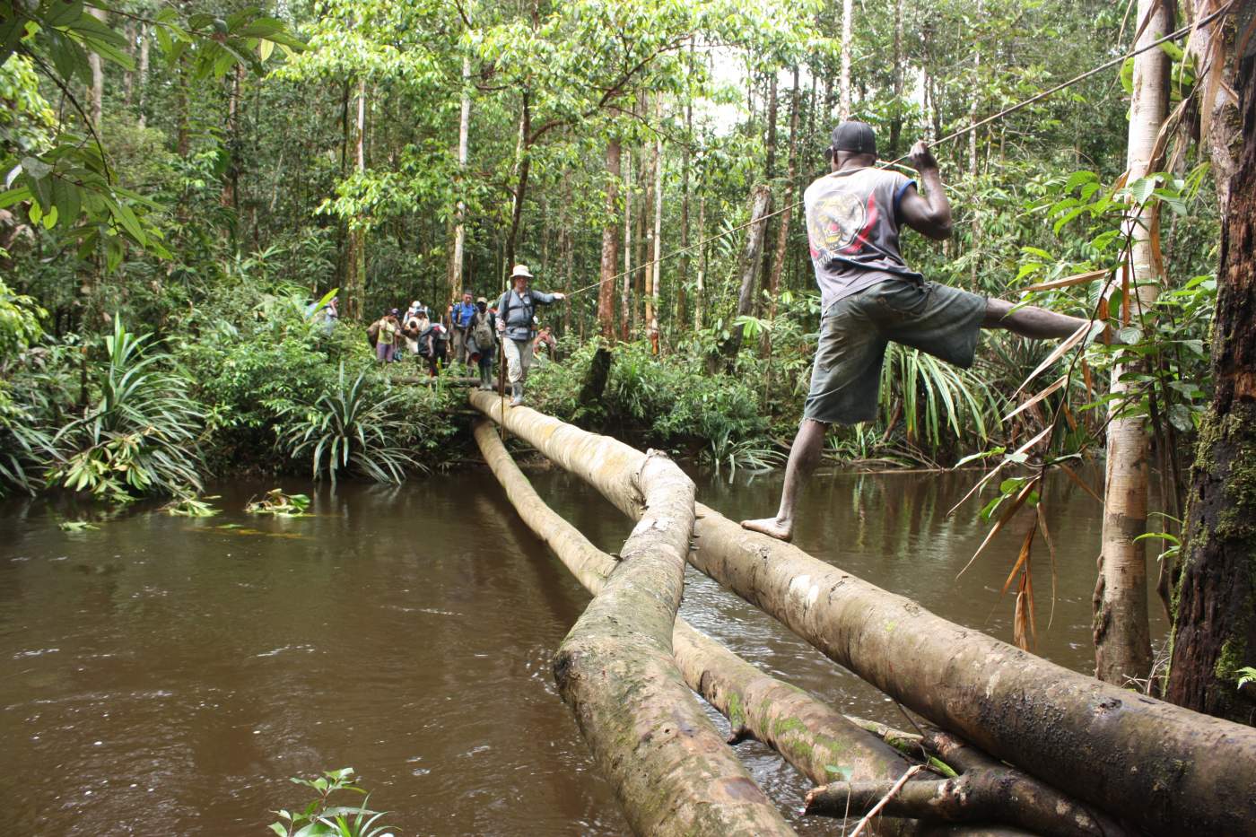 Korowai Wanderung