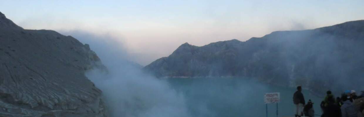 Motorradreisen Indonesien, Vulkanlandschaft, Java