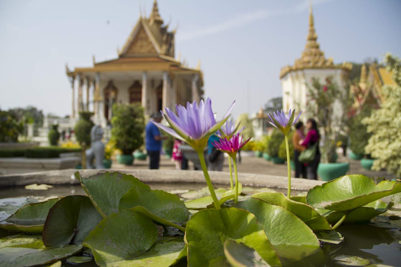 Königspalast. Kambodscha