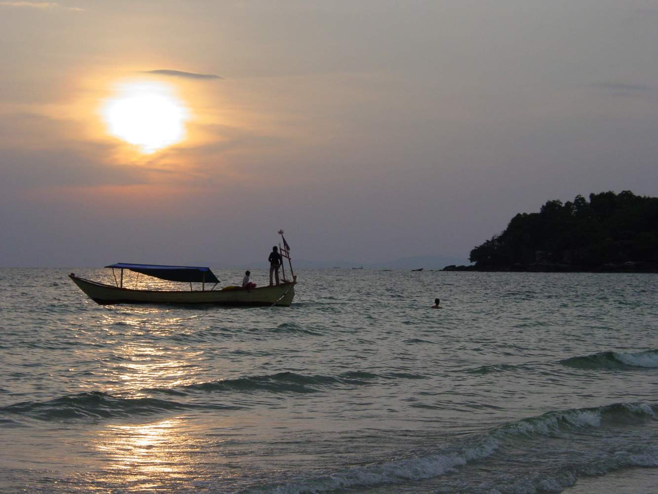 Sonnenuntergang in Kambodscha auf Ihrer Luxus Erlebnisreise