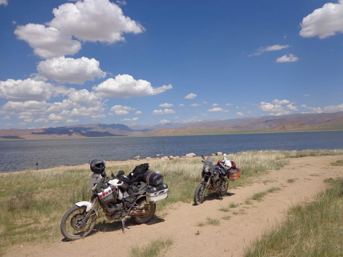 Auf dem Weg durch Sibiren mit dem Motorrad Transkontinental Motorradtour durch Sibirien nach Ulaanbaatar Mongolei