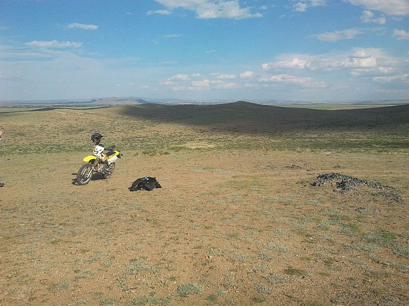 In der Steppe auf der Enduro durch das Zentralgebirge der Mongolei - Khangai