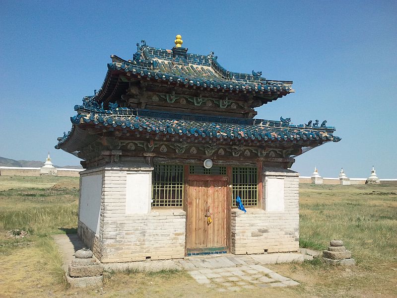 Kloster Erdene Zuu auf der Enduroreise durch das Khangai Gebirge