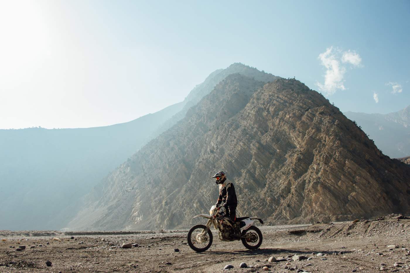 Auf der Endurotour nach Mustang in Nepal