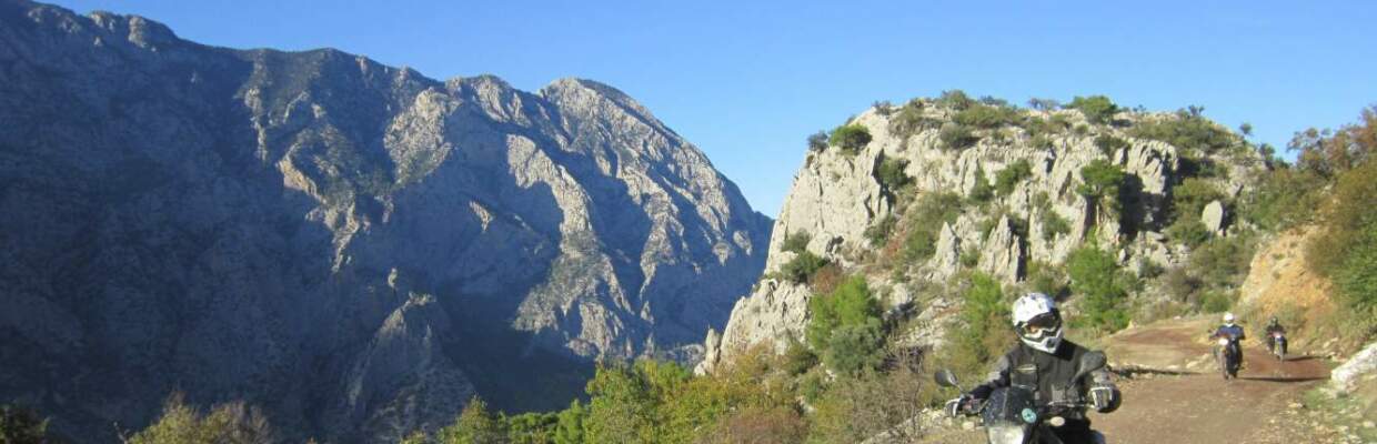 Motorradreisen Türkei, Schlucht, Ost-Anatolien