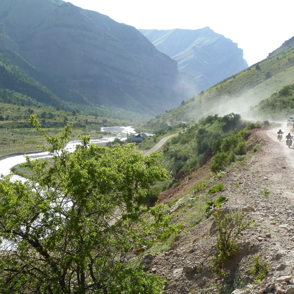 Tadschikistan-Kirgisistan Motorradreise