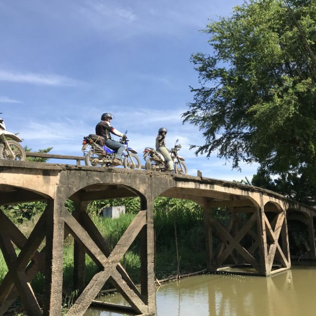 Motorradreise durch das Mekong Delta Vietnam
