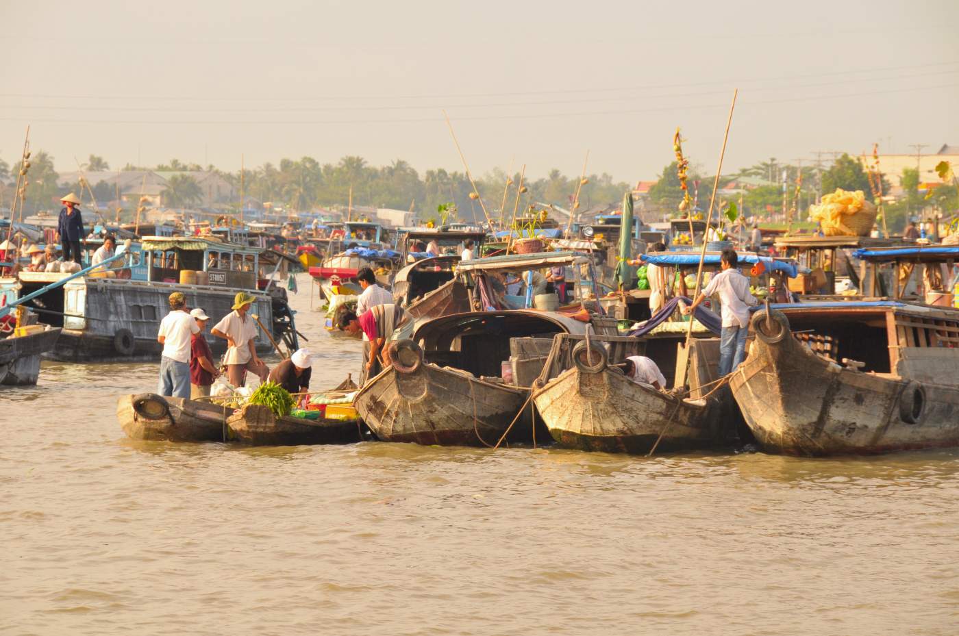 Schwimmender Markt, Mekong