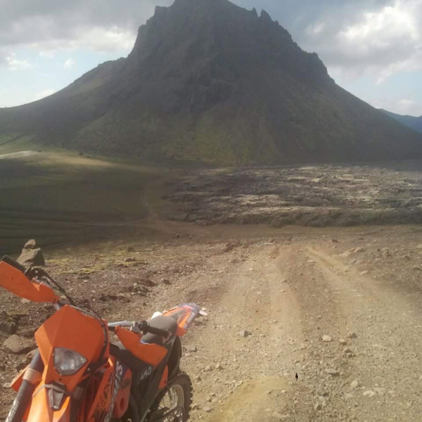 Motorradreisen Island Abschied Abenteuer Gletscherblicken