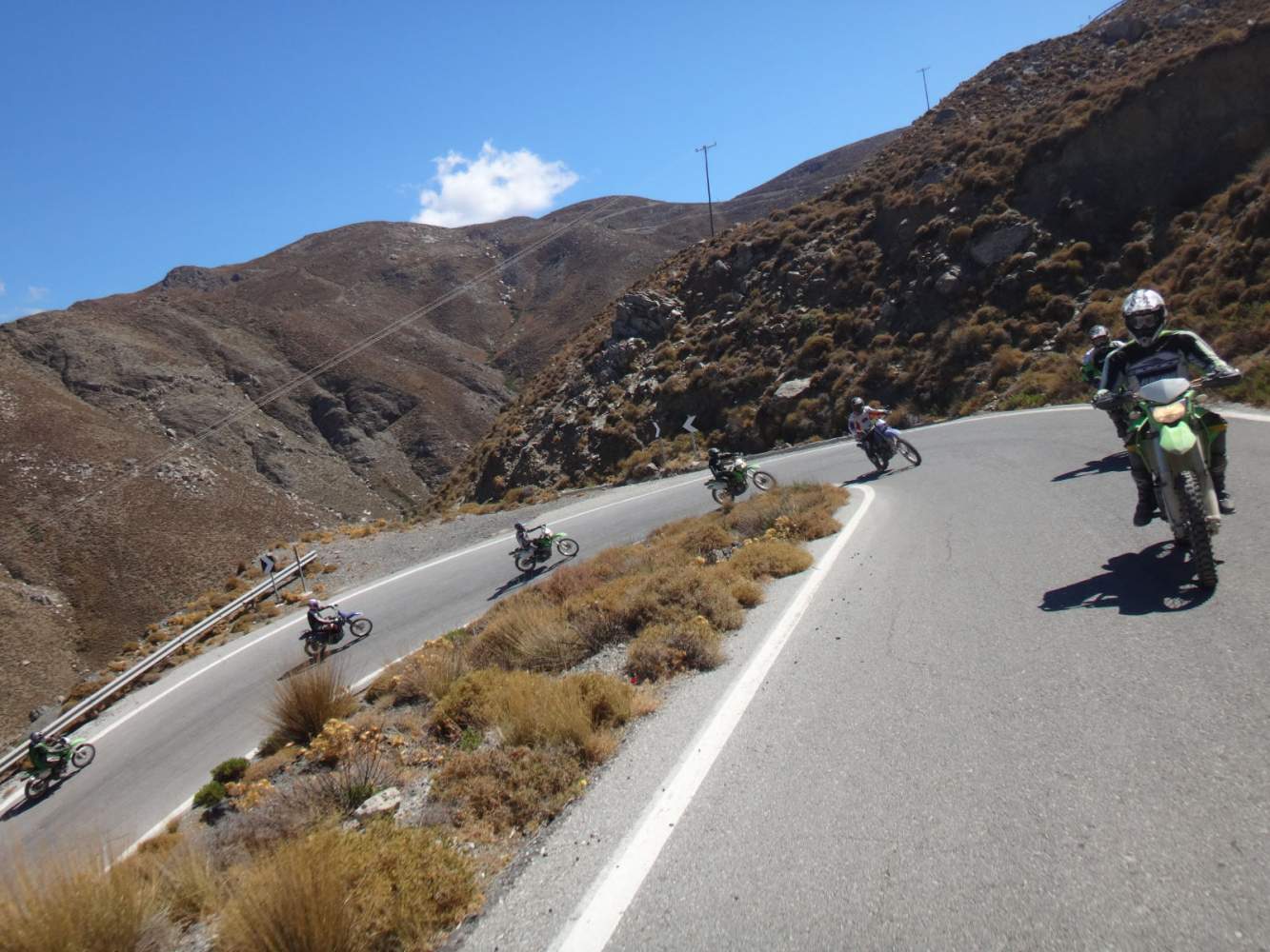 Motorrad Straßentour auf Kreta - Griechenland Overcross 